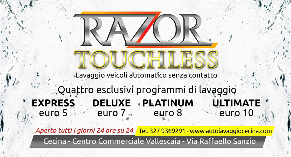 Autolavaggio Razor Touchless Cecina