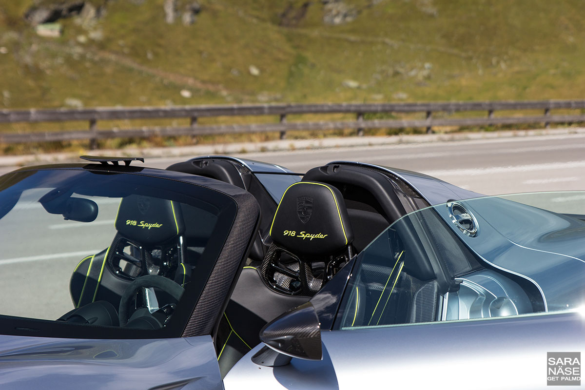 918 Spyder seat