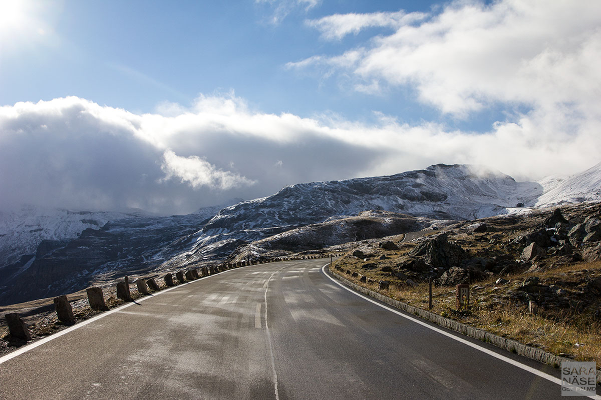 Grossglockner morning road