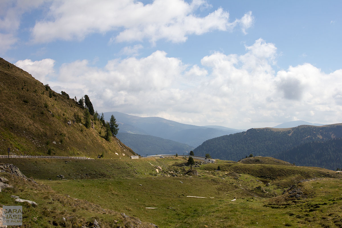 Nockalm Road hairpin