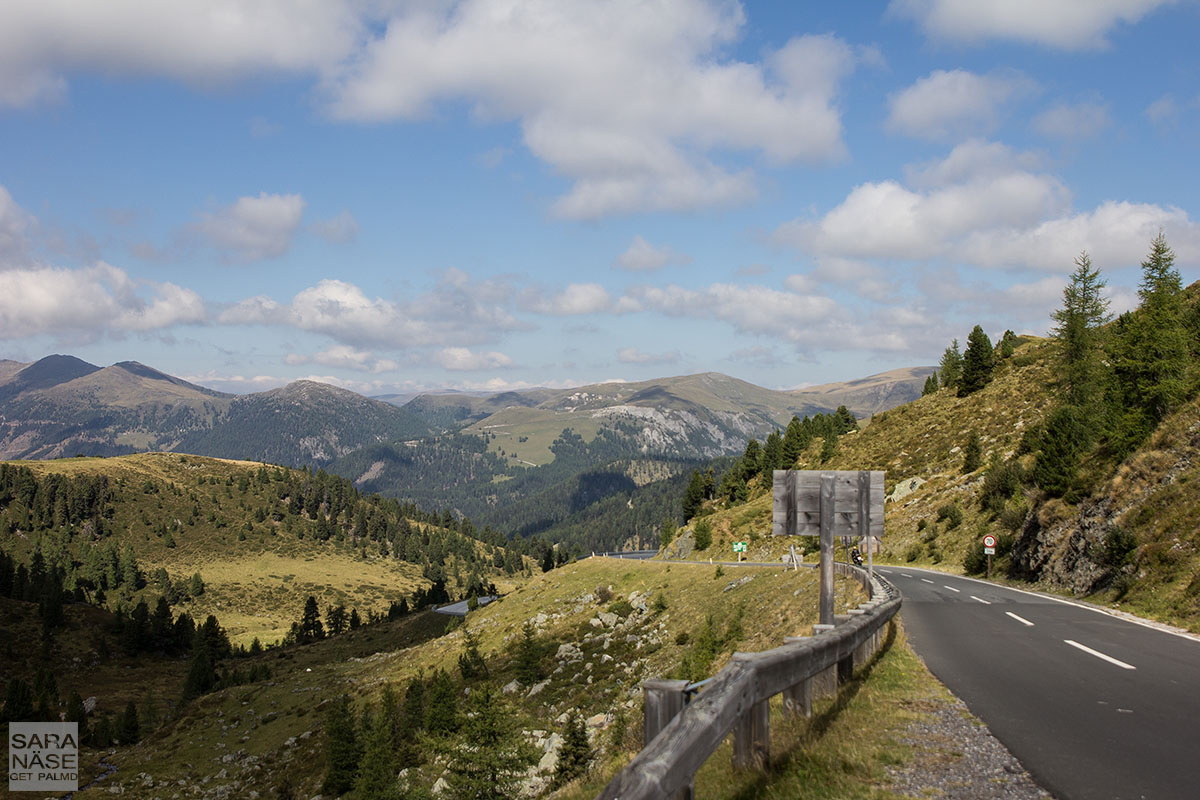 Nockalm Road landscape