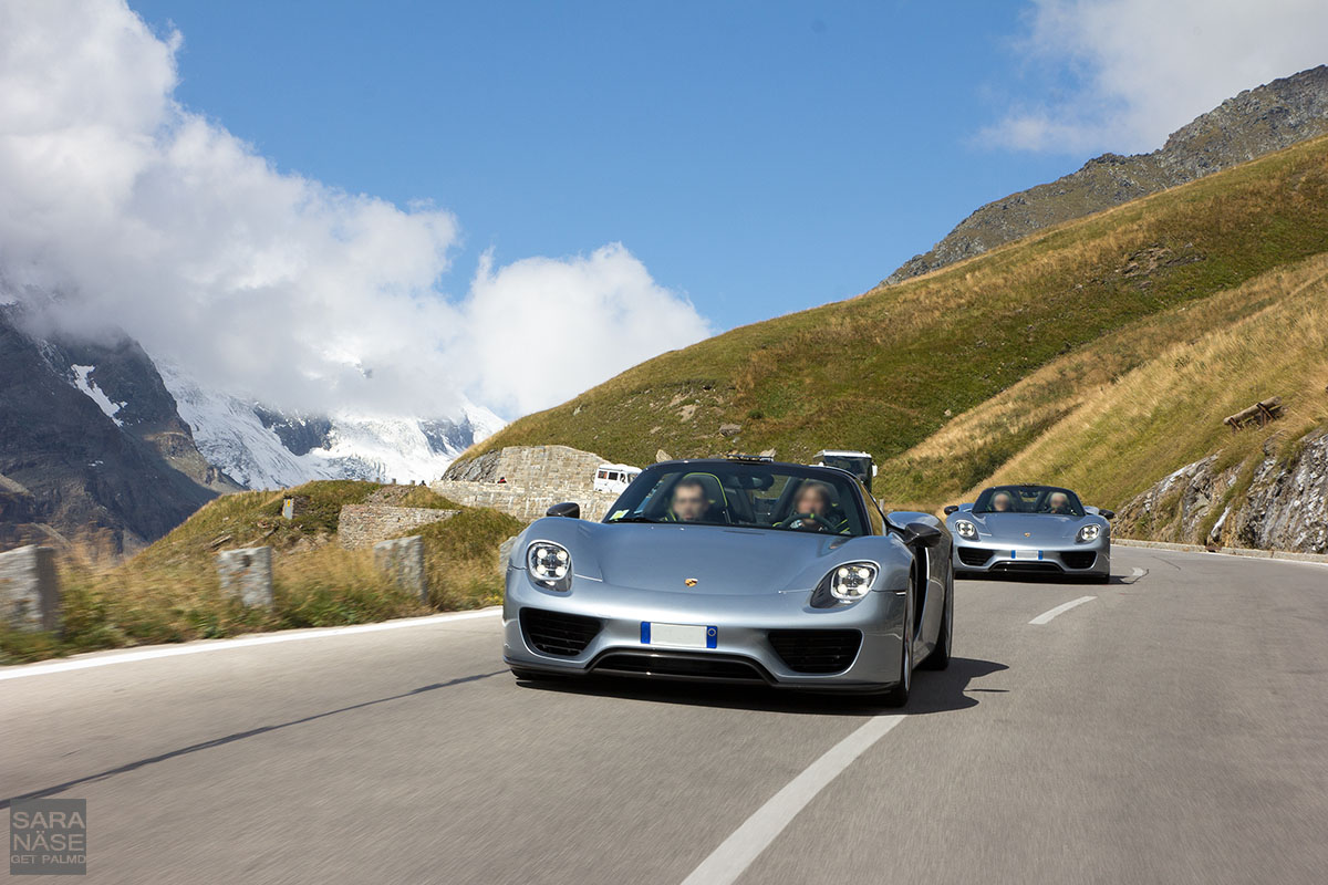 Porsche 918 Spyder rolling