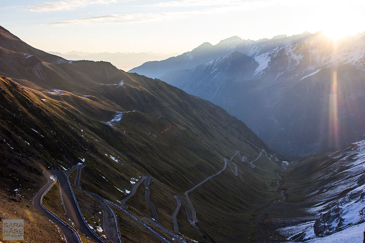 Stelvio Pass sunrise