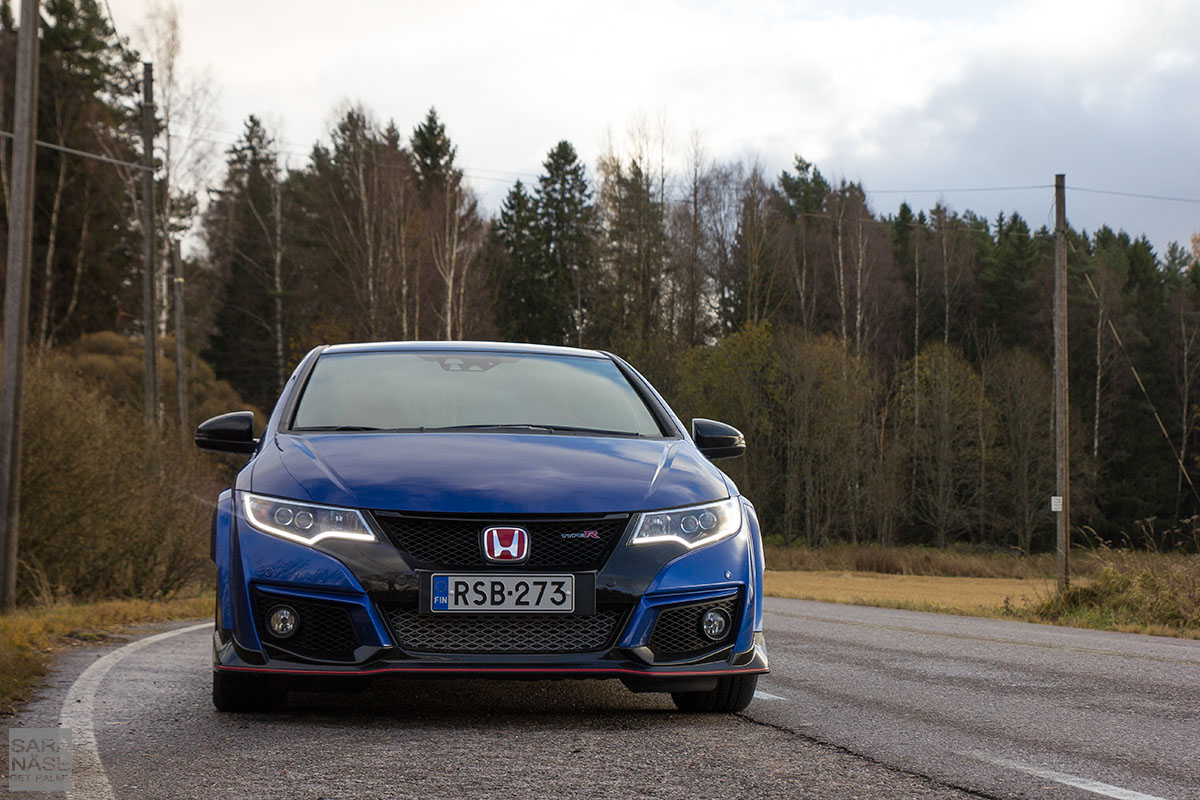 Honda Civic Type R blue