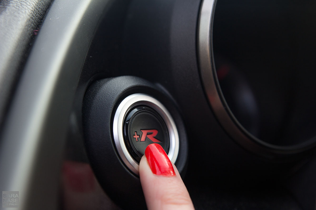 Honda Civic Type R button