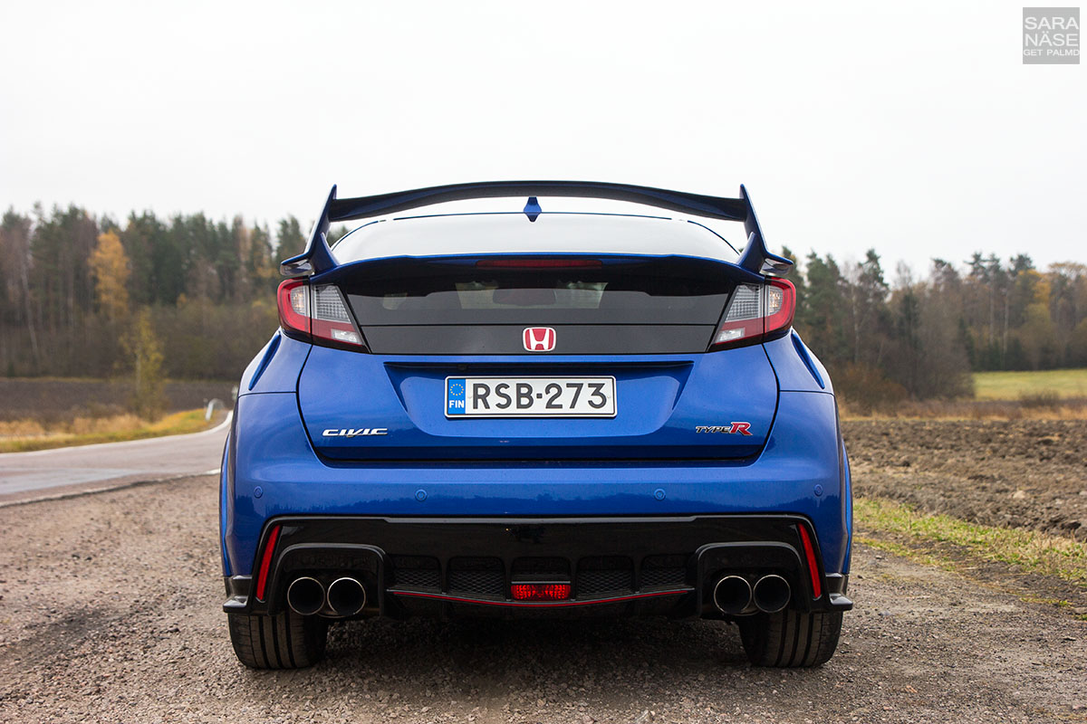 Honda Civic Type R rear