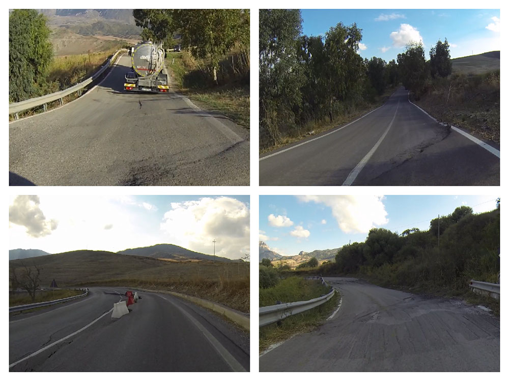 Targa Florio road condition