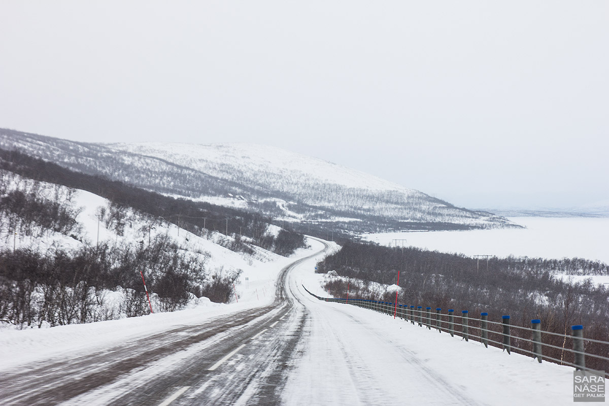 Road to Riksgränsen