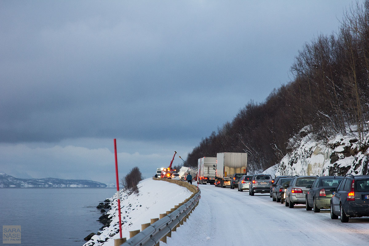 Truck accident Norway