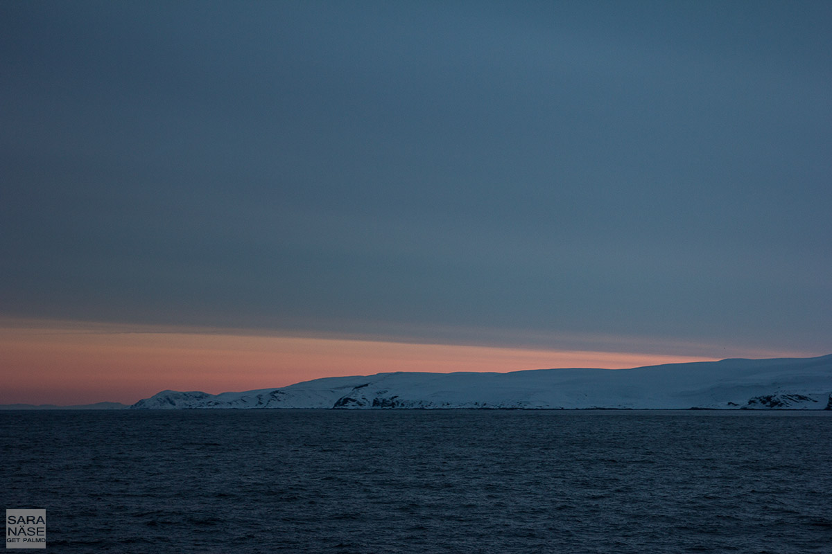 Hurtigruten-sunset