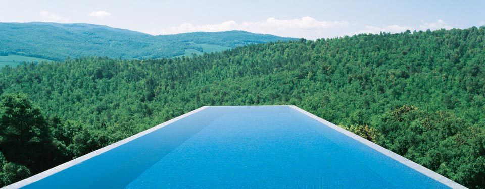 Castello di Casole infinity pool