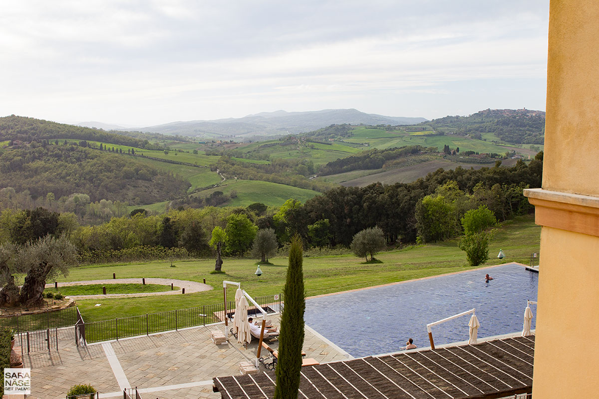 Castello di Casole view