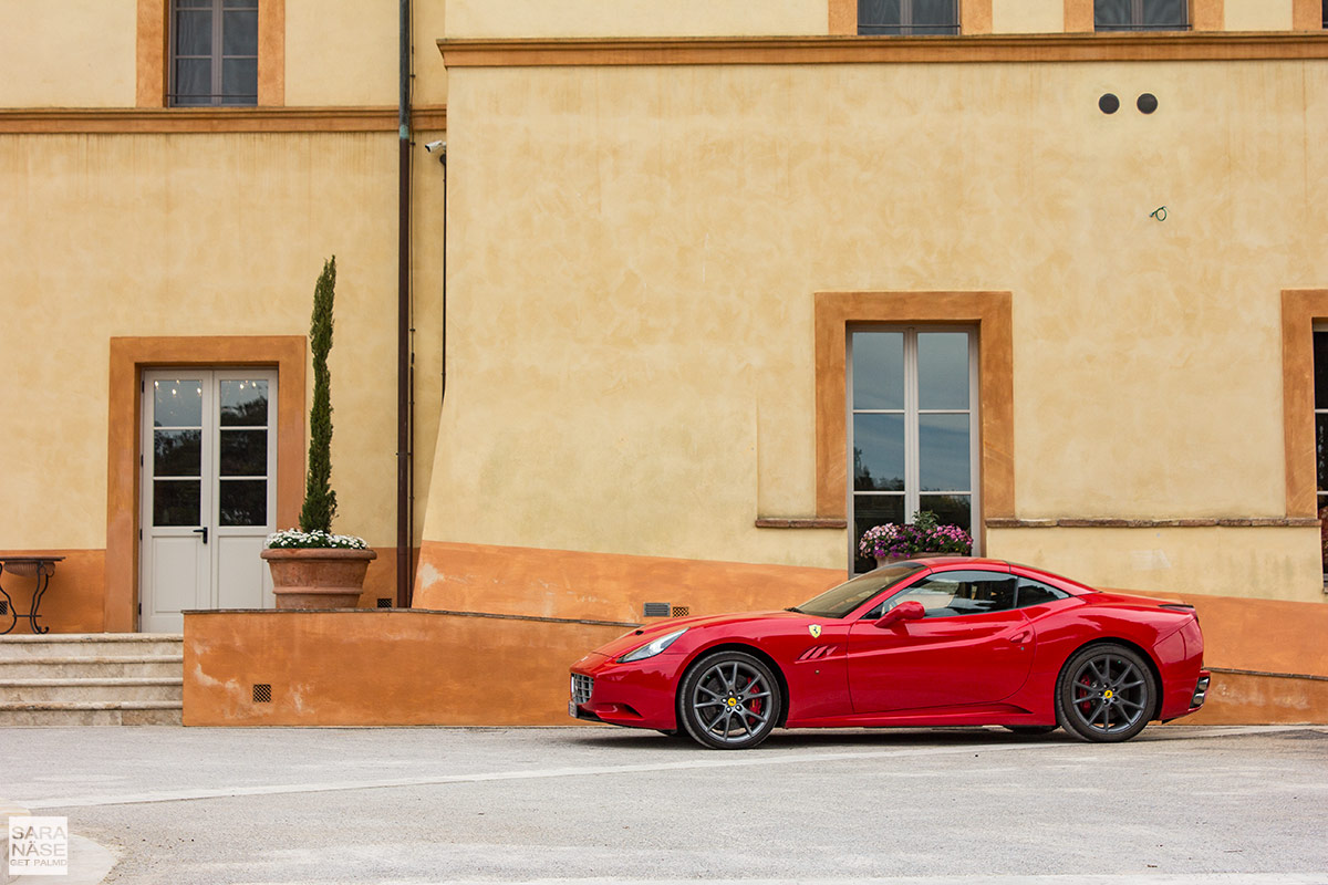 Red Ferrari California