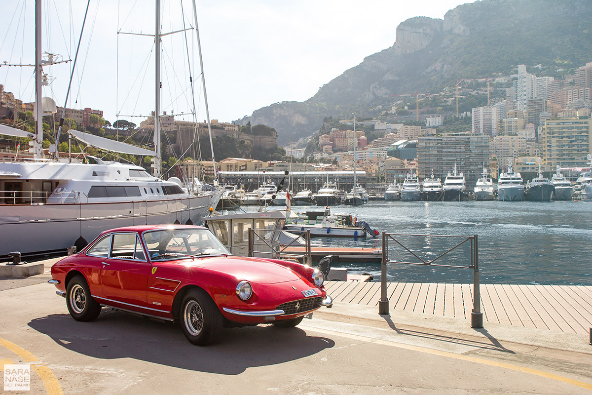 Classic Ferrari photo shoot