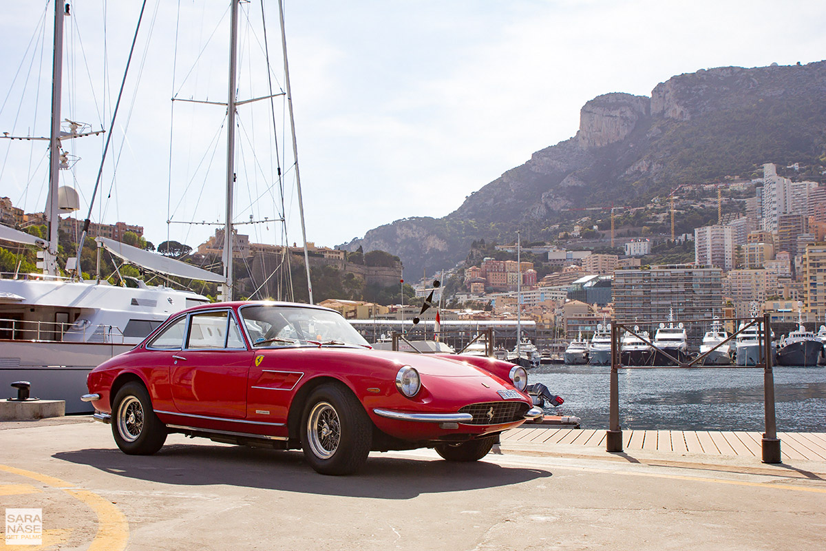 Monaco Ferrari classic car