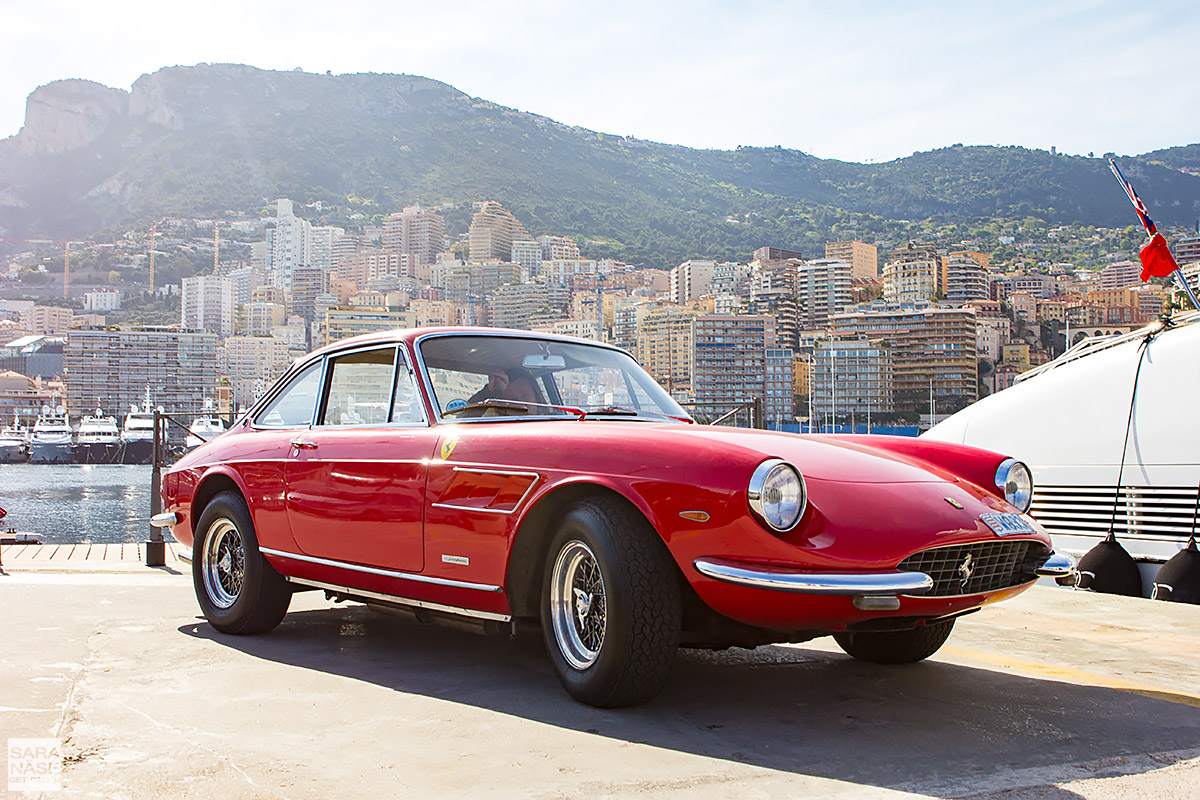 Red Ferrari 330