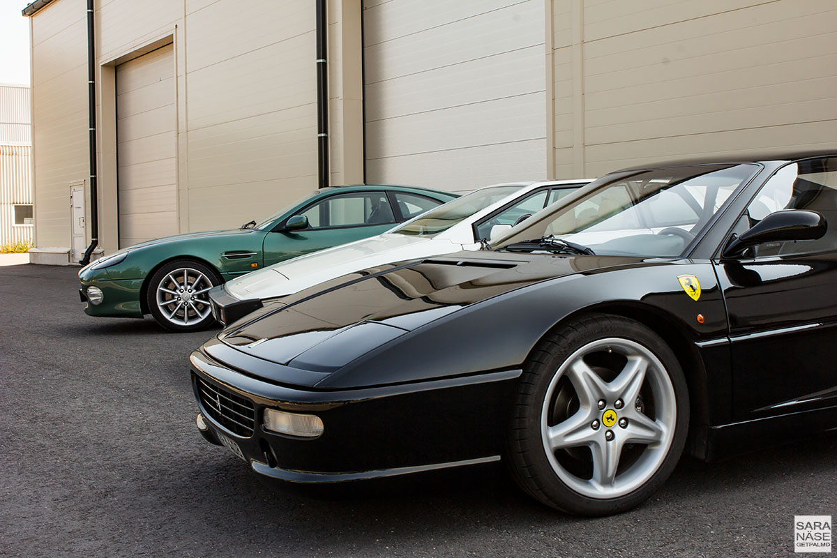 Ferrari F355 - Lotus Turbo Esprit - Aston Martin DB7 V12