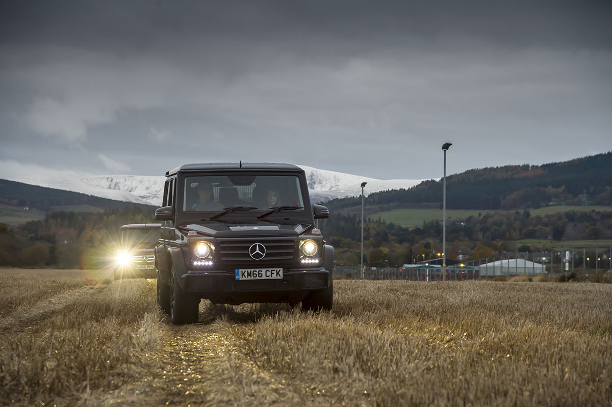 Mercedes-Benz G-Class Coast to Coast Scotland