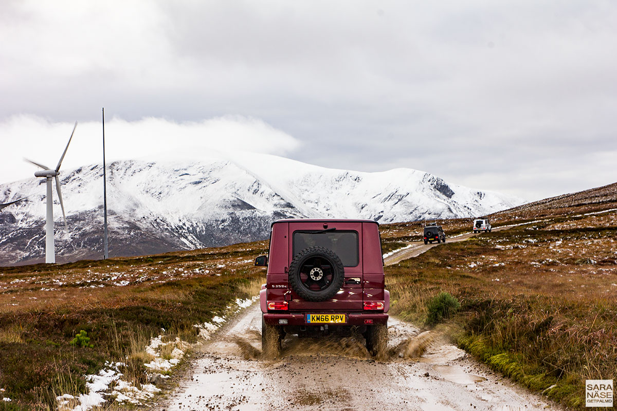 Mercedes Benz G-Class off-road