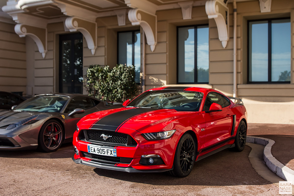 Ford Mustang - Cars & Coffee Monaco