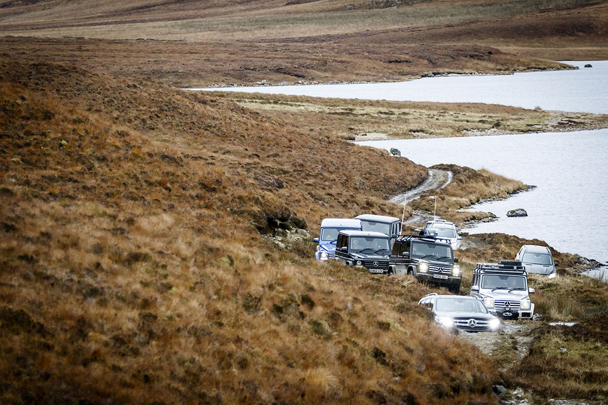 Mercedes-Benz G-Wagen Scotland