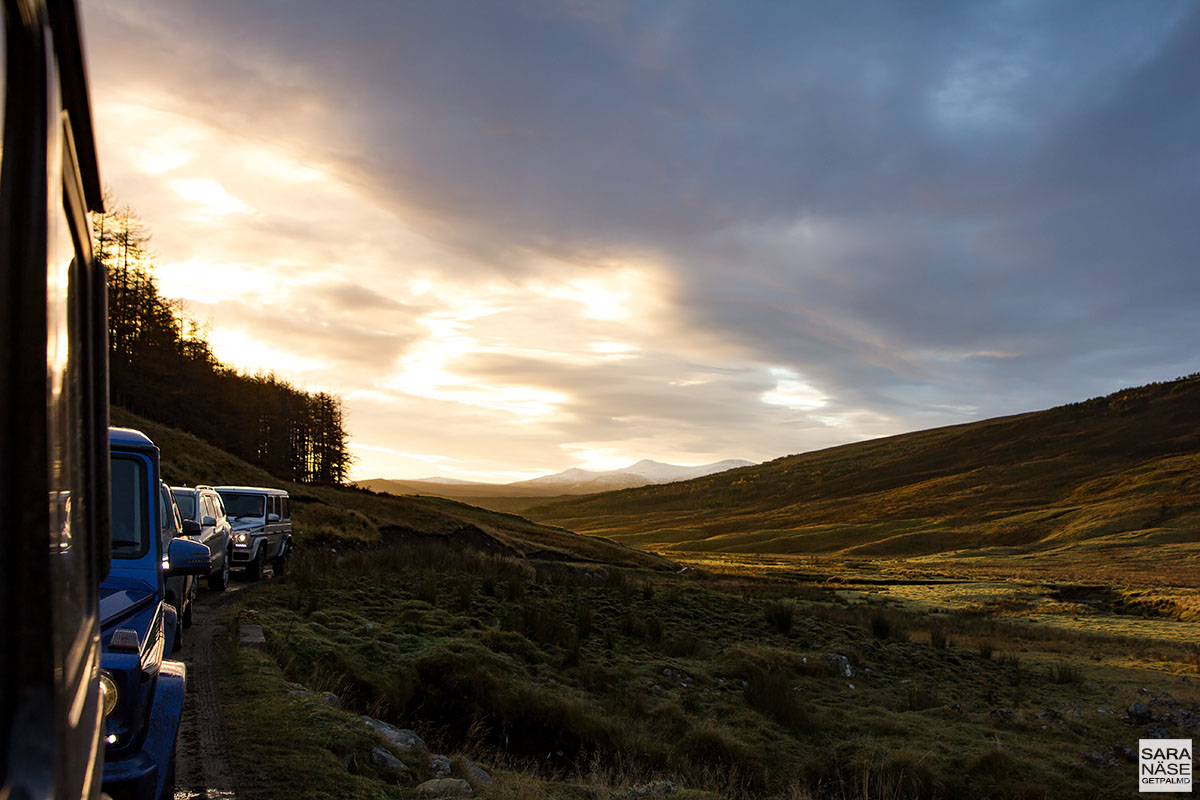 Mercedes-Benz G-Wagen Scotland