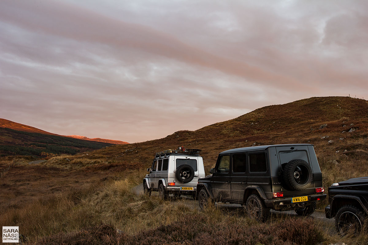 Mercedes-Benz G-Wagen Scotland