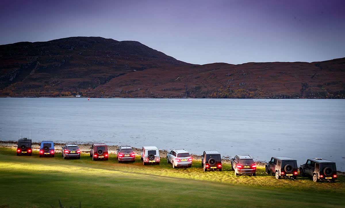 Mercedes-Benz G-Wagen Scotland