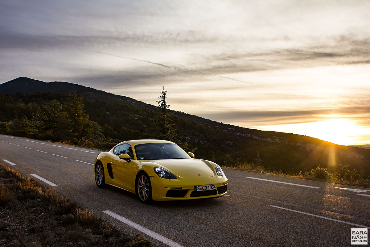 Porsche 718 Cayman - Mont Ventoux