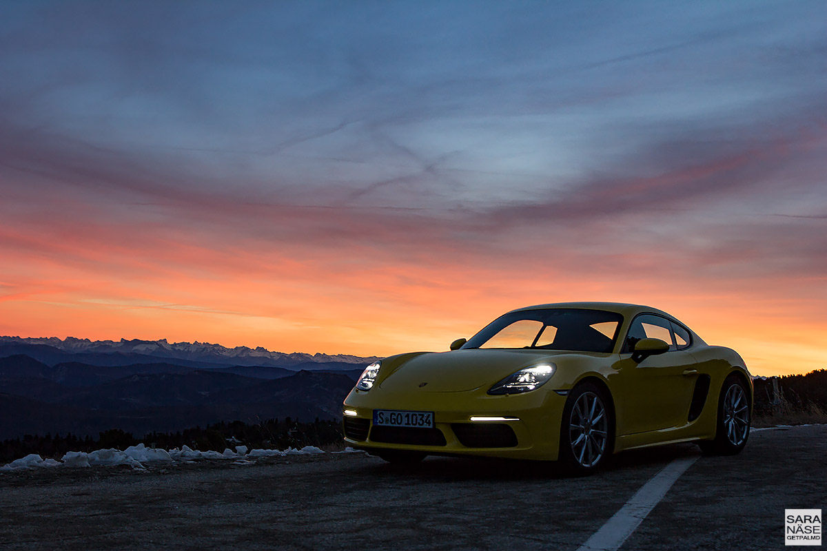 Porsche 718 Cayman - Mont Ventoux