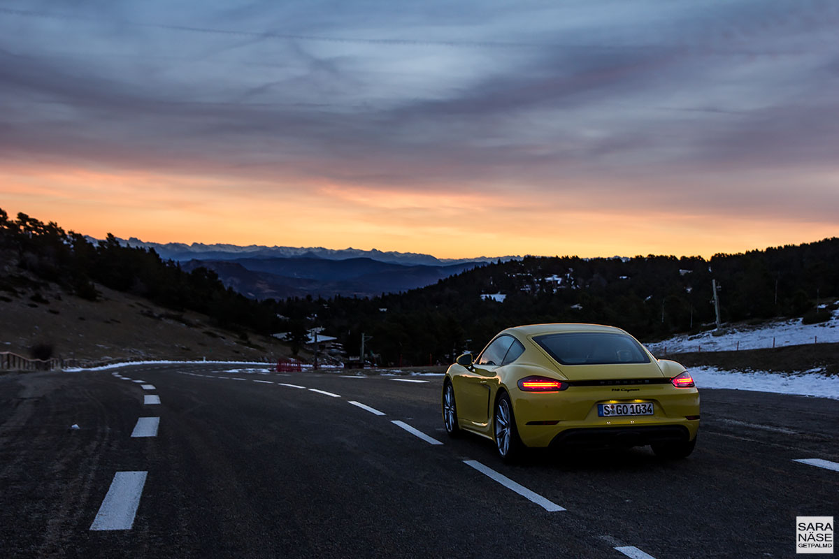 Porsche 718 Cayman - Mont Ventoux