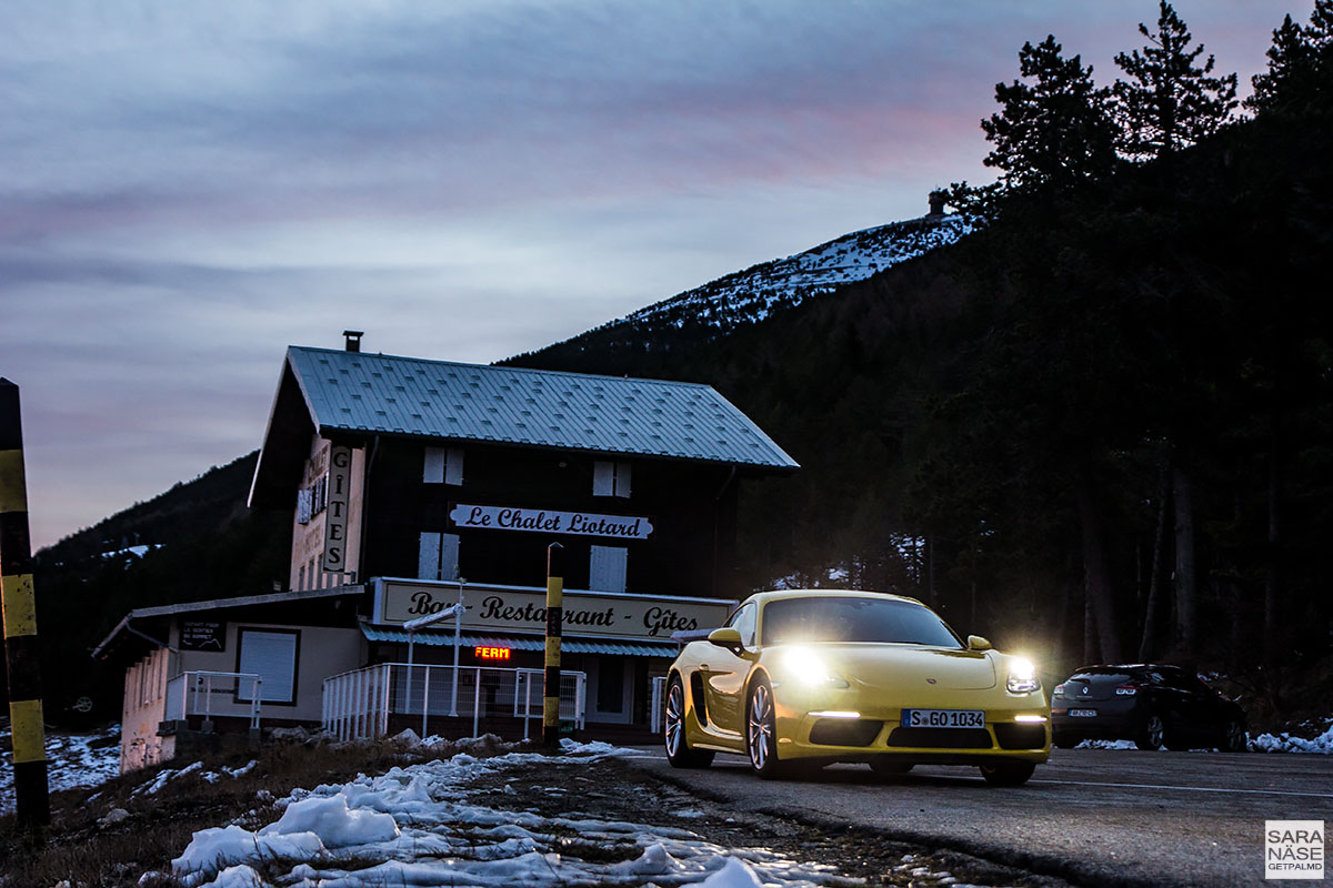 Porsche 718 Cayman - Mont Ventoux