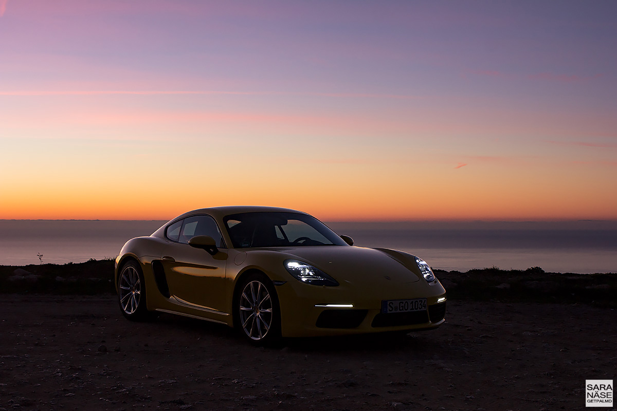 Porsche 718 Cayman - Route de la Turbie & Tête de Chien