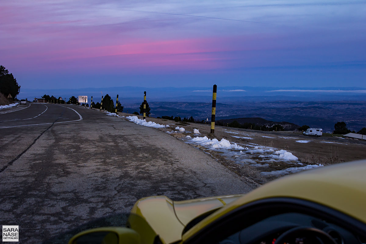 Porsche 718 Cayman - Mont Ventoux