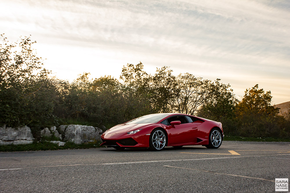 Lamborghini Huracan - Col de Vence France