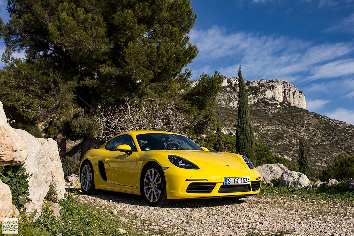 Porsche 718 Cayman - racing yellow