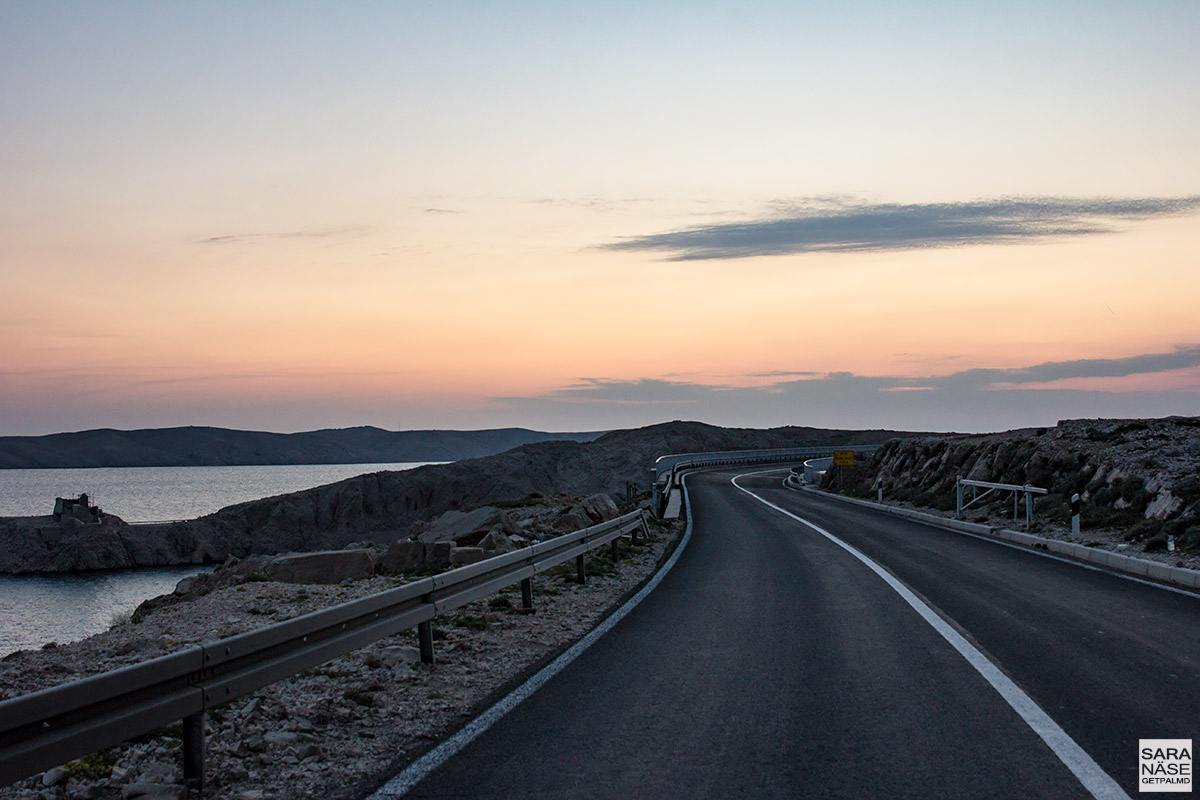 Best driving road in Croatia