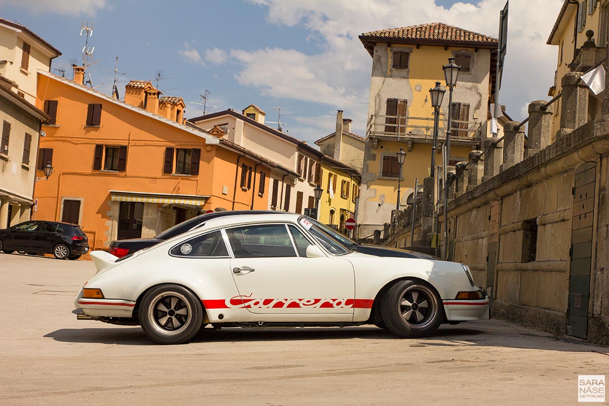 Mille Miglia 2017 - Porsche Carrera RS in San Marino