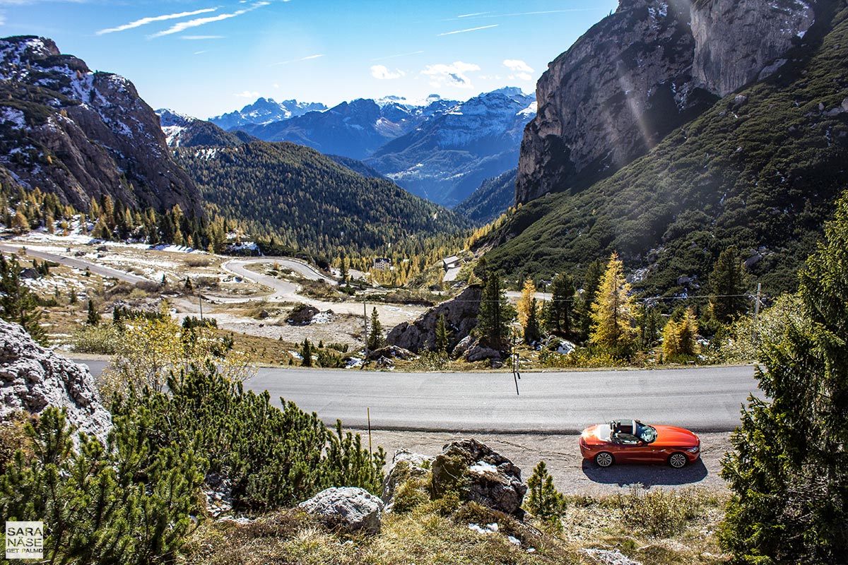 Best driving roads in Europe - Valparola Pass, Dolomites