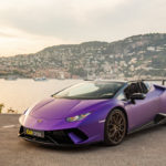 Lamborghini Huracan Performante Spyder viola nebula