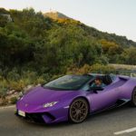 Lamborghini Huracan Performante Spyder viola nebula