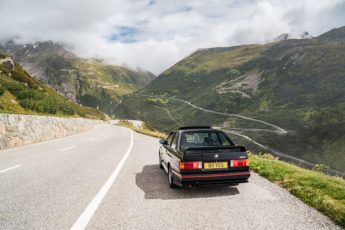 Alpine road trip in a BMW E30 M3 - Grimsel & Furka Pass, Swiss Alps