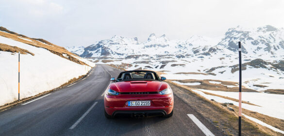 Porsche 718 Boxster GTS road trip in Spain