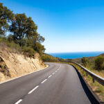 Costa Brava driving road